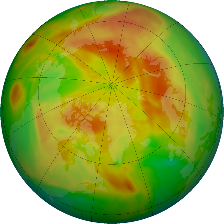 Arctic ozone map for 02 May 2014